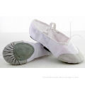 Cotton Soft Ballet Shoes Split Suede Sole Leather Toe BS304